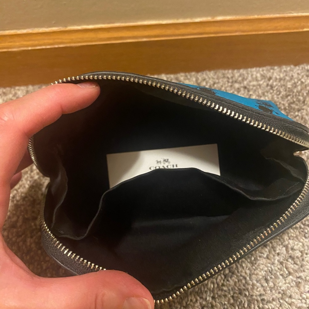 Coach badlands Floral travel pouch - Picture 3 of 3